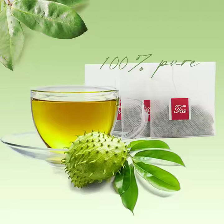 100% Pure Organic Soursop Leaf tea