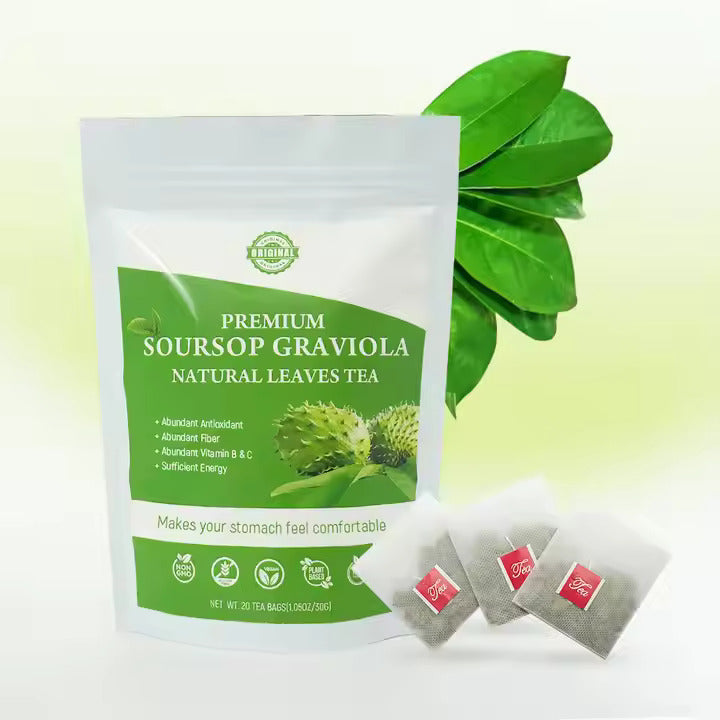 100% Pure Organic Soursop Leaf tea