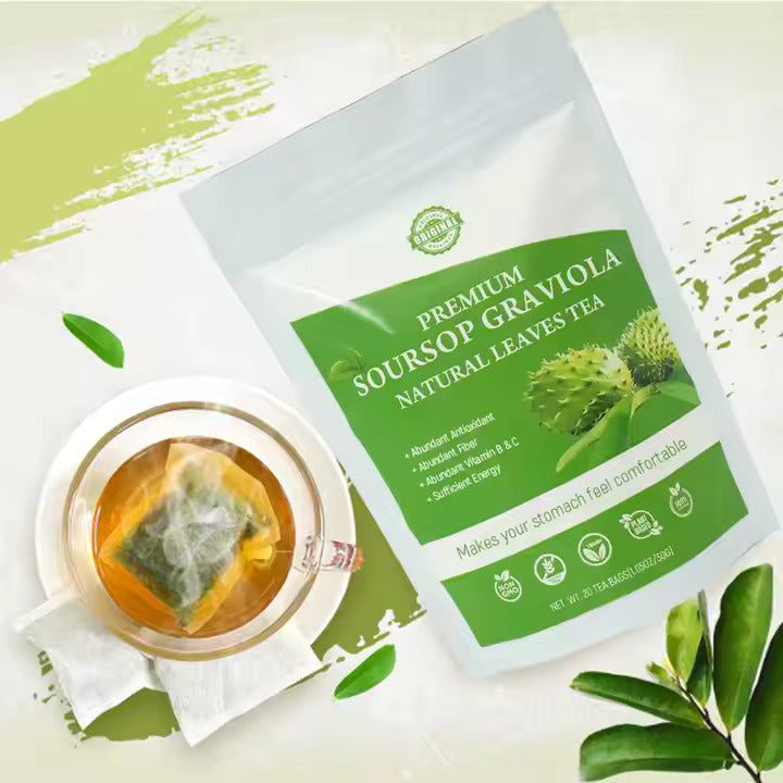 100% Pure Organic Soursop Leaf tea